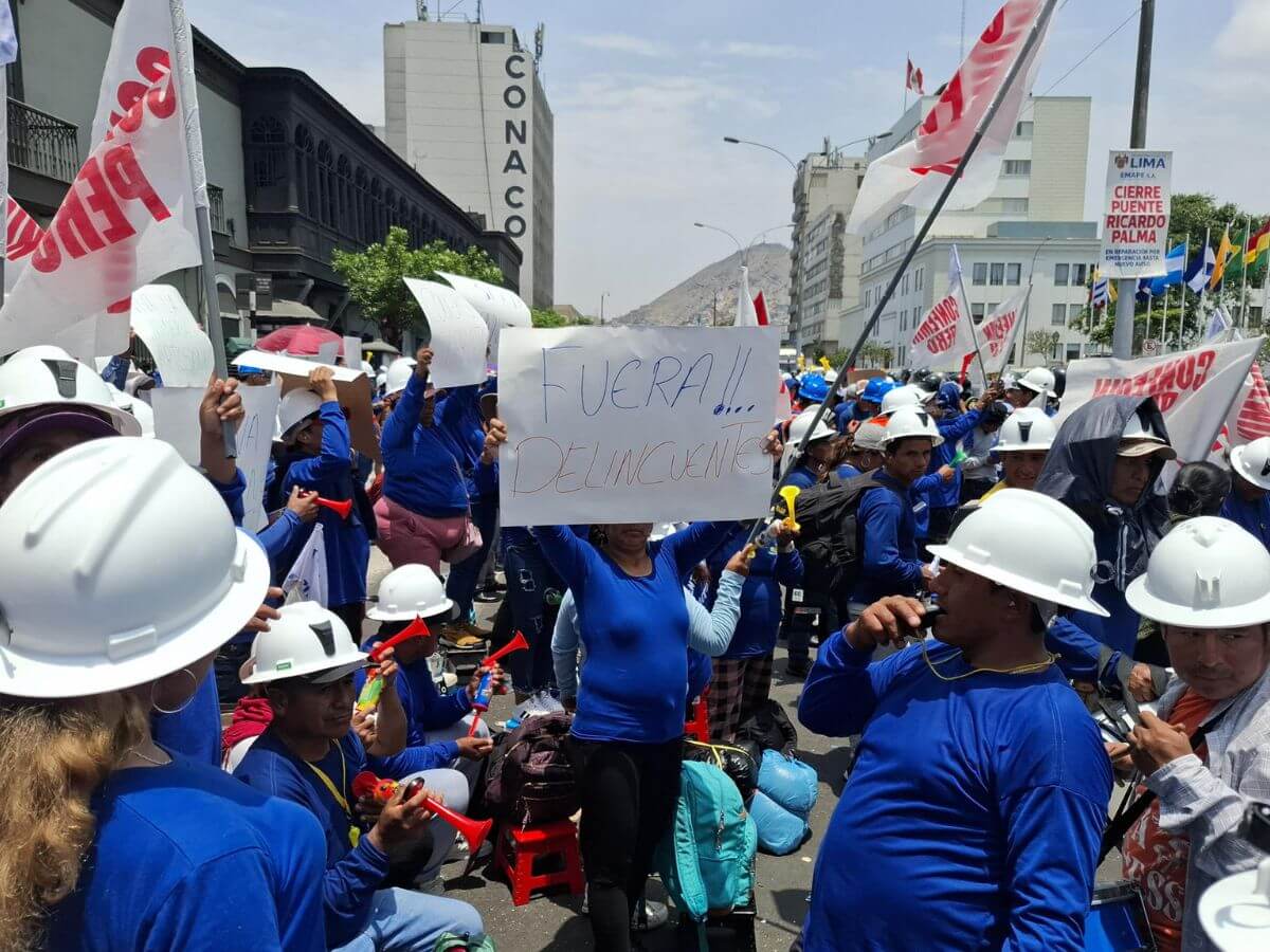 protestas mineras